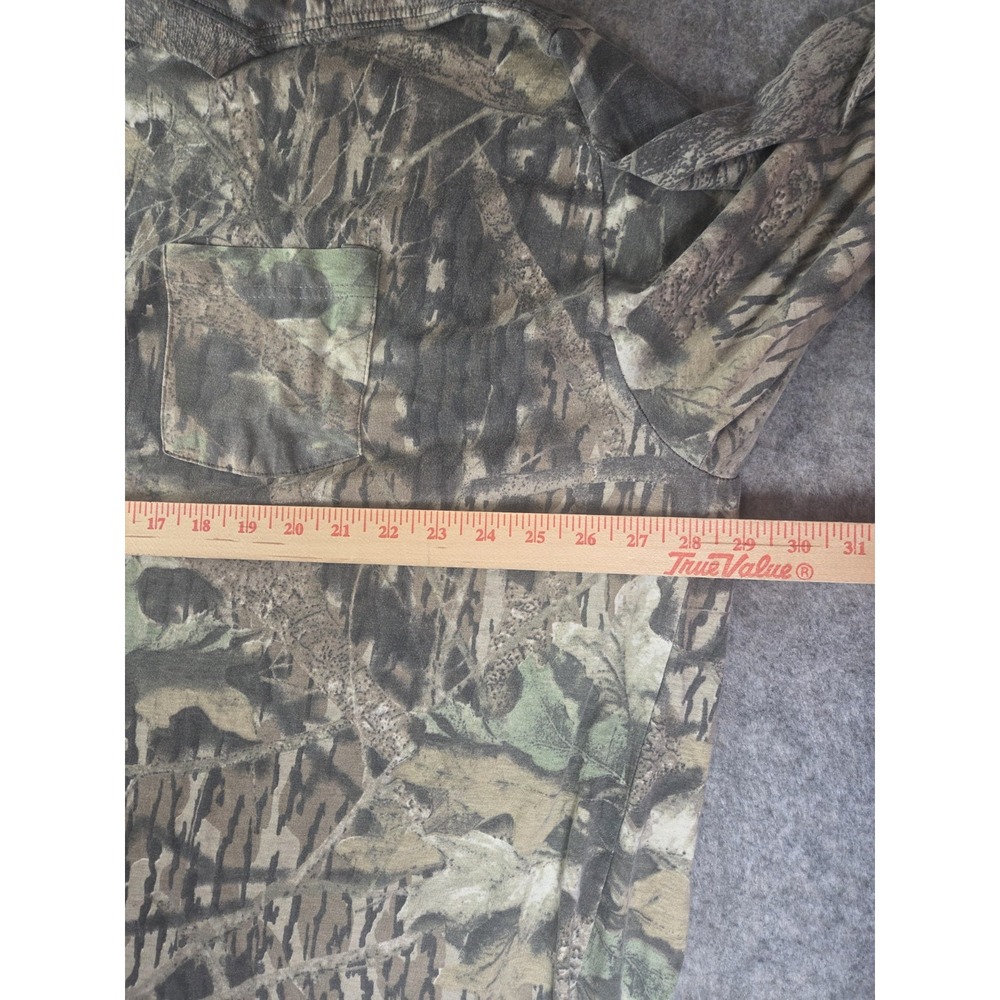Mossy Oak Shirt Mens Large Breakup Camo Pocket T Long Sleeve 3XL - Picture 7 of 8